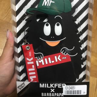 ミルクフェド(MILKFED.)のバーバモジャコラボiphoneケース(iPhoneケース)