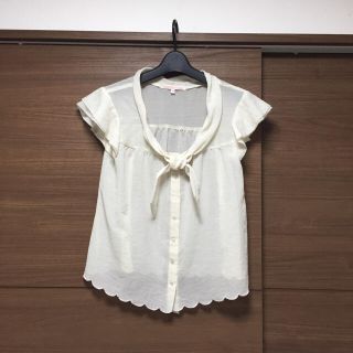 シャーロットロンソン(Charlotte Ronson)のSALE!! Charlotte Ronson 半袖ブラウス♡(シャツ/ブラウス(半袖/袖なし))