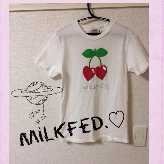 MILKFED.(ミルクフェド)のMILKFED Tシャツ♡ レディースのトップス(Tシャツ(半袖/袖なし))の商品写真