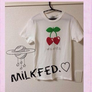 ミルクフェド(MILKFED.)のMILKFED Tシャツ♡(Tシャツ(半袖/袖なし))