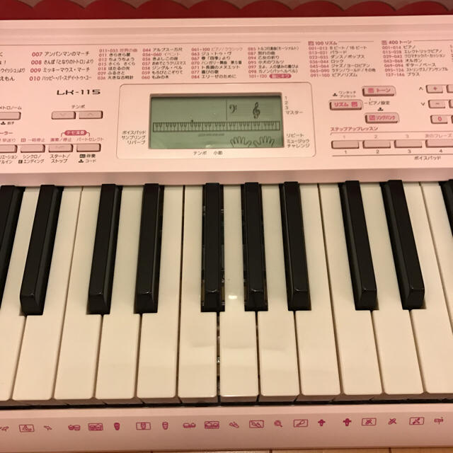 CASIO(カシオ)の★photogenny様専用★  ★カシオ 光ナビゲーションキーボード★ 楽器の鍵盤楽器(キーボード/シンセサイザー)の商品写真