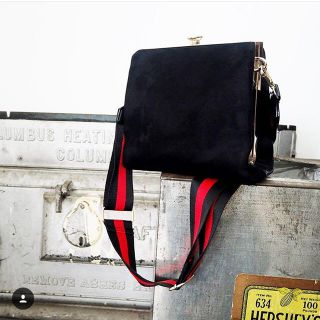 ムルーア(MURUA)のmurua ラインショルダーBAG(ショルダーバッグ)