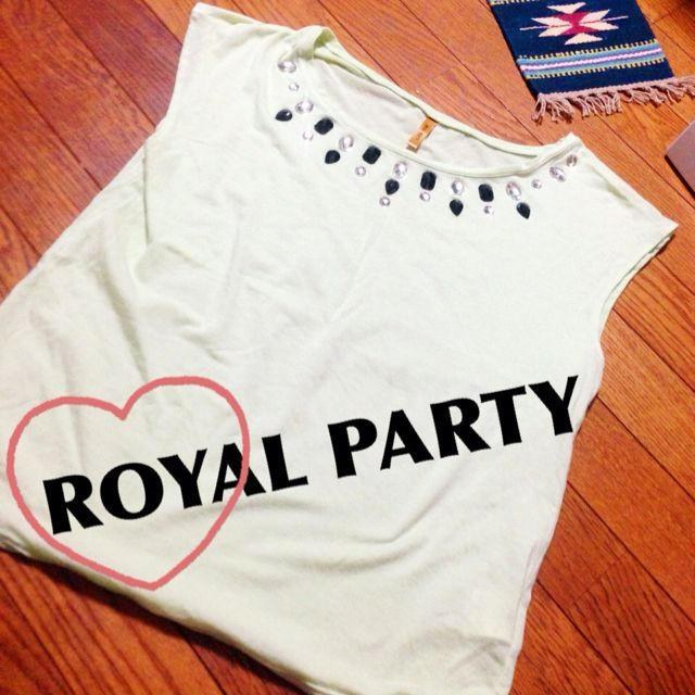 ROYAL PARTY(ロイヤルパーティー)のROYAL PARTYのパステルトップス レディースのトップス(カットソー(半袖/袖なし))の商品写真