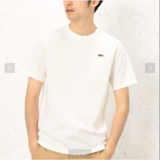 ラコステ(LACOSTE)の定価8000円程度 LACOSTE SHIPSコラボ限定版 ポロシャツ生地(Tシャツ/カットソー(半袖/袖なし))