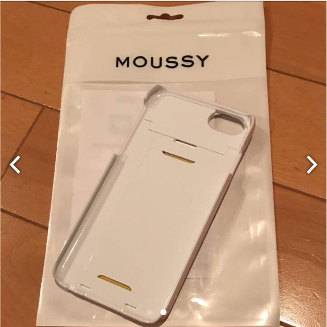 moussy(マウジー)のマウジーiPhoneケース スマホ/家電/カメラのスマホアクセサリー(iPhoneケース)の商品写真