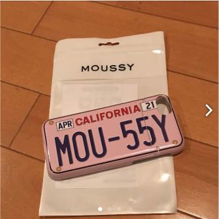 マウジー(moussy)のマウジーiPhoneケース(iPhoneケース)