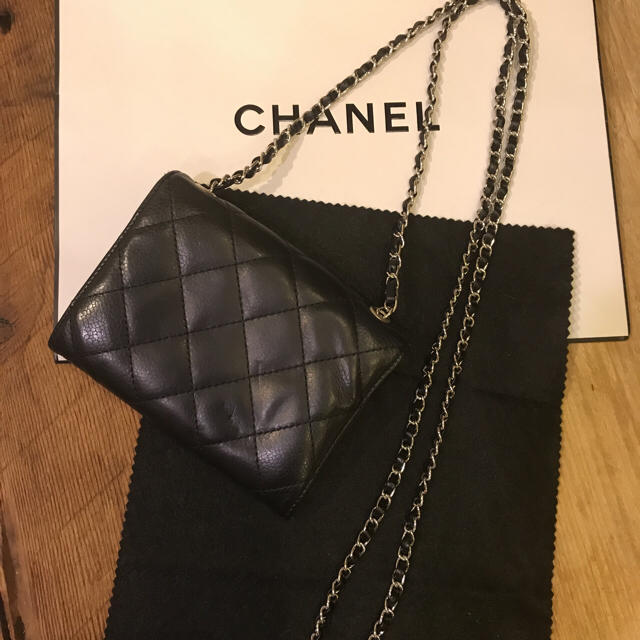 CHANEL(シャネル)のシャネル 正規品 リメイク キャビアスキン チェーンウォレット メンズのファッション小物(ウォレットチェーン)の商品写真