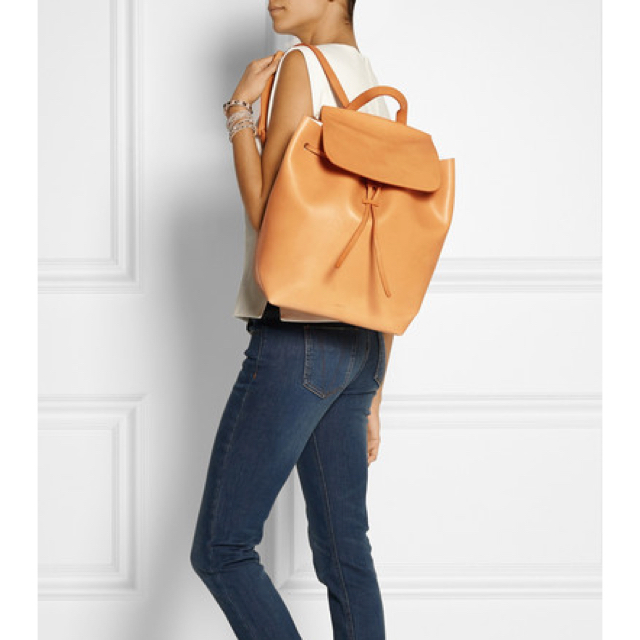 MANSUR GAVRIEL(マンサーガブリエル)のMANSUR GAVRIEL レザーリュック レディースのバッグ(リュック/バックパック)の商品写真