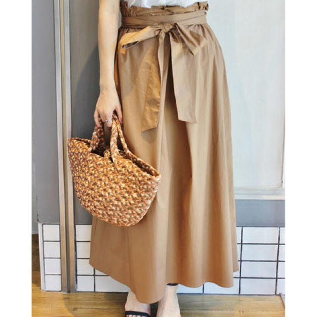 IENA(イエナ)のIENA イエナ RIBONフレアーイージースカート レディースのスカート(ロングスカート)の商品写真