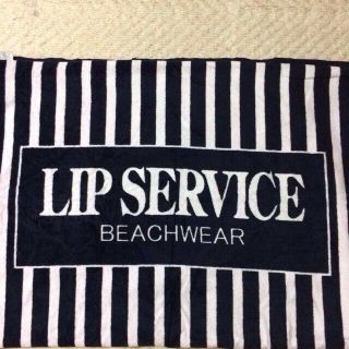 リップサービス(LIP SERVICE)のLIP SERVICE★ビーチタオル(水着)