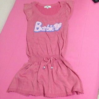 バービー(Barbie)のBarbie ワンピース♡(ミニワンピース)