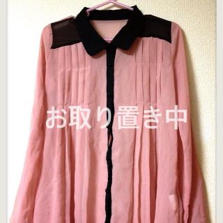 アナップ(ANAP)のシフォンシャツ♡(シャツ/ブラウス(長袖/七分))