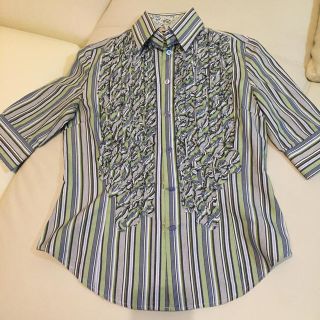 ポールスミス(Paul Smith)のnaha様専用☆ポールスミスフリルシャツ(シャツ/ブラウス(半袖/袖なし))