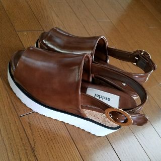 スナイデル(SNIDEL)のy♡様専用☆snidel バックストラップ プラットフォーム 厚底サンダル(サンダル)