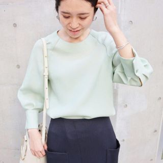 イエナ(IENA)のイエナ iena 2017ss ブラウス 完売 Wクロス(シャツ/ブラウス(長袖/七分))