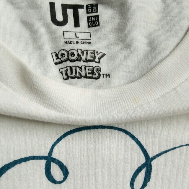 UNIQLO(ユニクロ)のUNIQLO　Tシャツ　Lサイズ メンズのトップス(Tシャツ/カットソー(半袖/袖なし))の商品写真