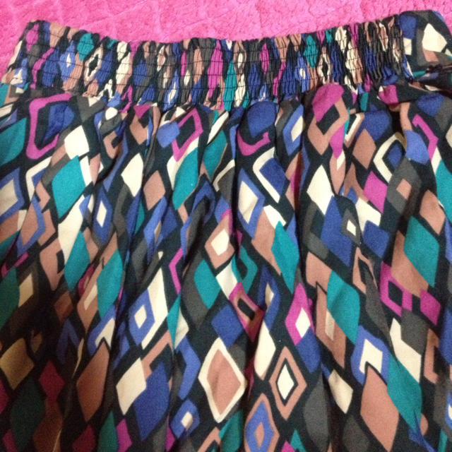 axes femme(アクシーズファム)の柄スカート レディースのスカート(ミニスカート)の商品写真