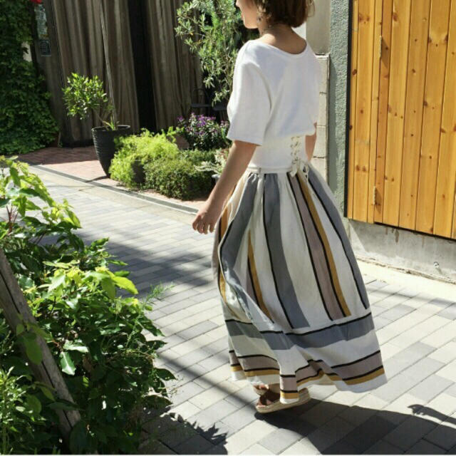 【新品】 TODAYFUL マルチカラースカート