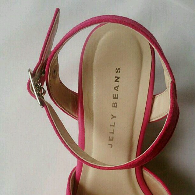 JELLY BEANS(ジェリービーンズ)のJELLY BEANS / sandal pink レディースの靴/シューズ(サンダル)の商品写真