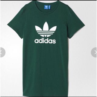 アディダス(adidas)のアディダス Tシャツワンピ(ミニワンピース)