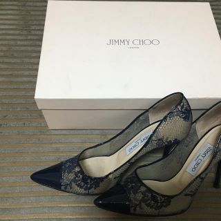 ジミーチュウ(JIMMY CHOO)のジミーチュウ JIMMYCHOO レースパンプス(ハイヒール/パンプス)