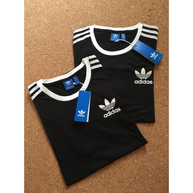 adidas(アディダス)の【新品】アディダス 3ストライプ Tシャツ XS メンズのトップス(Tシャツ/カットソー(半袖/袖なし))の商品写真