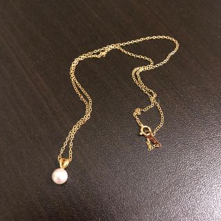 ミキモト(MIKIMOTO)のミキモト パール ネックレス K18 ゴールド(ネックレス)