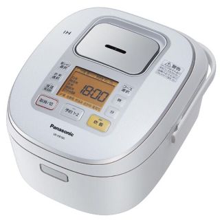 パナソニック(Panasonic)のSR-HB106-W パナソニック IHジャー炊飯器（5.5合炊き）　ホワイト(炊飯器)