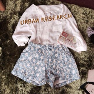 アーバンリサーチ(URBAN RESEARCH)のアーバンリサーチ❤︎レースショーパン(ショートパンツ)