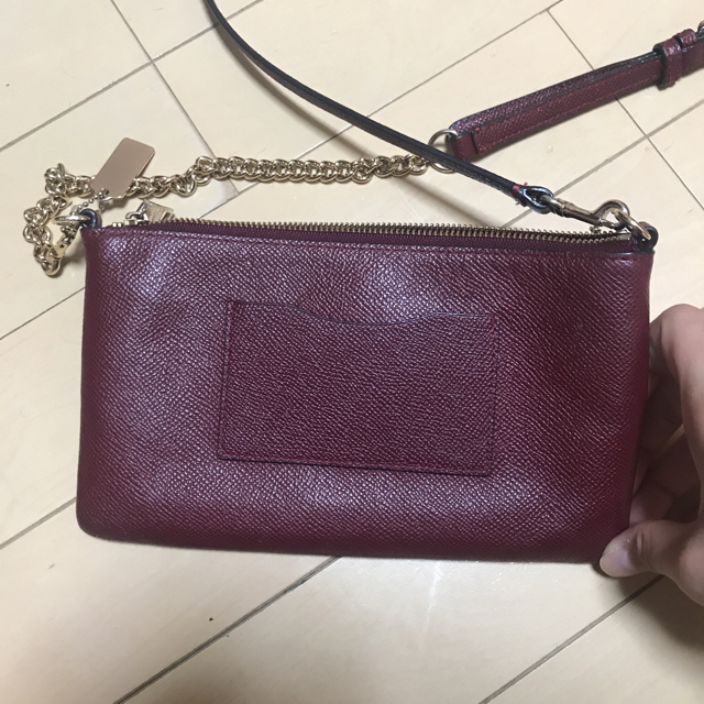 COACH(コーチ)のCOACH スウィングバッグ ワインレッド レディースのバッグ(リュック/バックパック)の商品写真