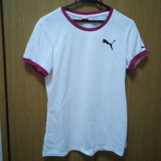 プーマ(PUMA)のPUMA◎ライン入りＴシャツ(Tシャツ(半袖/袖なし))