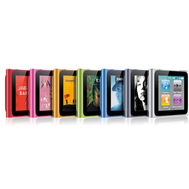 Apple(アップル)のiPod nano 充電器付き スマホ/家電/カメラのオーディオ機器(ポータブルプレーヤー)の商品写真