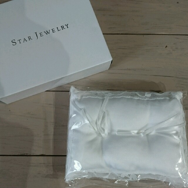 STAR JEWELRY(スタージュエリー)のリングピロー  スタージュエリー 新品未使用 ハンドメイドのウェディング(リングピロー)の商品写真