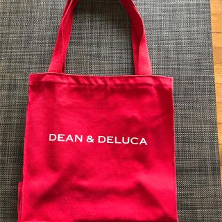 ディーンアンドデルーカ(DEAN & DELUCA)のディーンアンドデルーカ 限定ホリデートート 赤(トートバッグ)