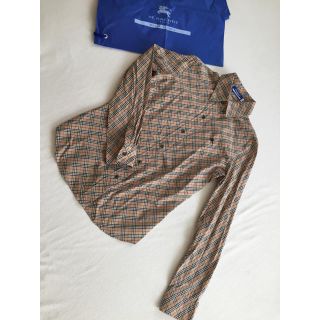 バーバリー(BURBERRY)のバーバリーブルーレーベル  ノバチェック  長袖シャツ 38(シャツ/ブラウス(長袖/七分))