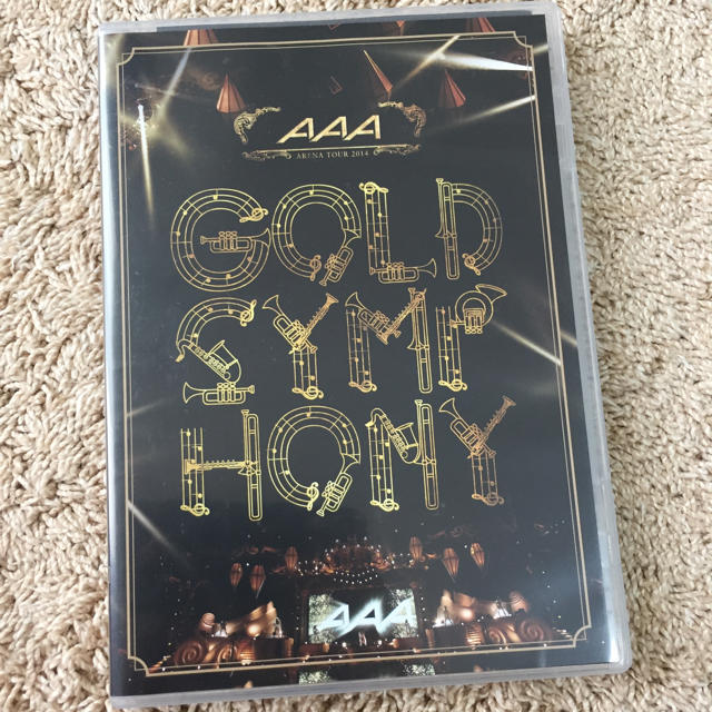 AAA DVD GoldSymphony エンタメ/ホビーのDVD/ブルーレイ(ミュージック)の商品写真