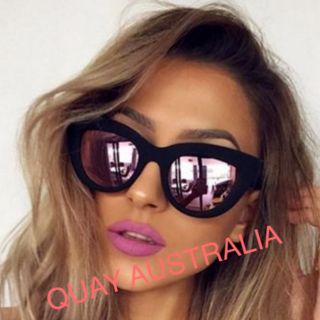 クエイアイウェアオーストラリア(Quay Eyeware Australia)のQUAY AUSTRALIA ミラーキャットアイサングラス(サングラス/メガネ)