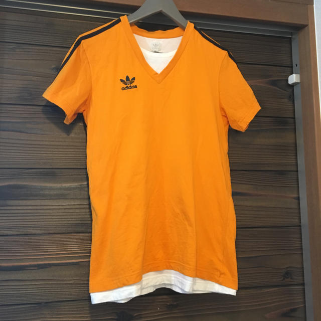 adidas(アディダス)の90's adidas トレフォイルロゴTシャツ レディースのトップス(Tシャツ(半袖/袖なし))の商品写真