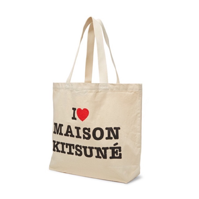 MAISON KITSUNE' - 限定 MAISON KITSUNE トートバッグの通販 by Tom's shop ｜メゾンキツネならラクマ