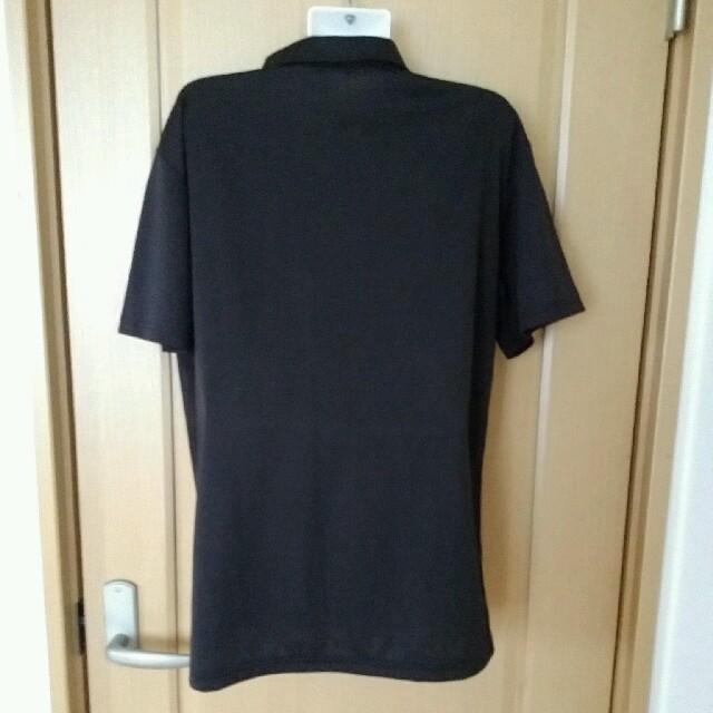 le coq sportif(ルコックスポルティフ)のle coq sportif 黒ポロシャツ メンズLスポーツ メンズのトップス(ポロシャツ)の商品写真