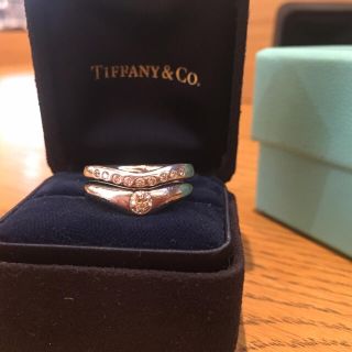 ティファニー(Tiffany & Co.)のティファニー エルサ・ペレッティ カーブドバンドリング 重ね付けリング 9号(リング(指輪))