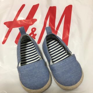 エイチアンドエム(H&M)のスリッポン H&M デニム 靴 ベビーシューズ ファーストシューズ(スリッポン)