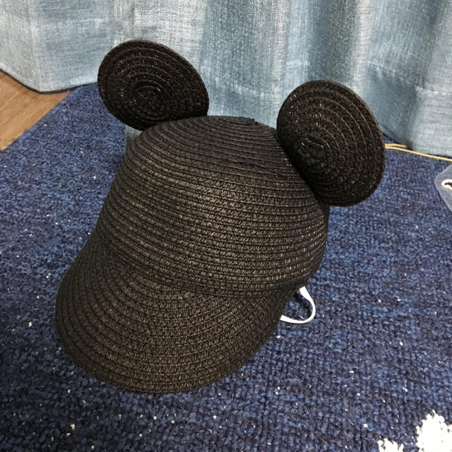 Disney(ディズニー)のミッキー麦わら帽子♡新品★子供用 キッズ/ベビー/マタニティのこども用ファッション小物(帽子)の商品写真