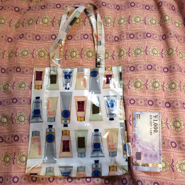 L'OCCITANE(ロクシタン)のロクシタンのエコバック☆ レディースのバッグ(エコバッグ)の商品写真