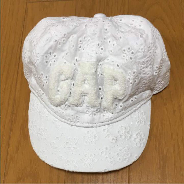 babyGAP(ベビーギャップ)のm様専用  美品【Gap baby】白レース ♡キャップ キッズ/ベビー/マタニティのこども用ファッション小物(帽子)の商品写真