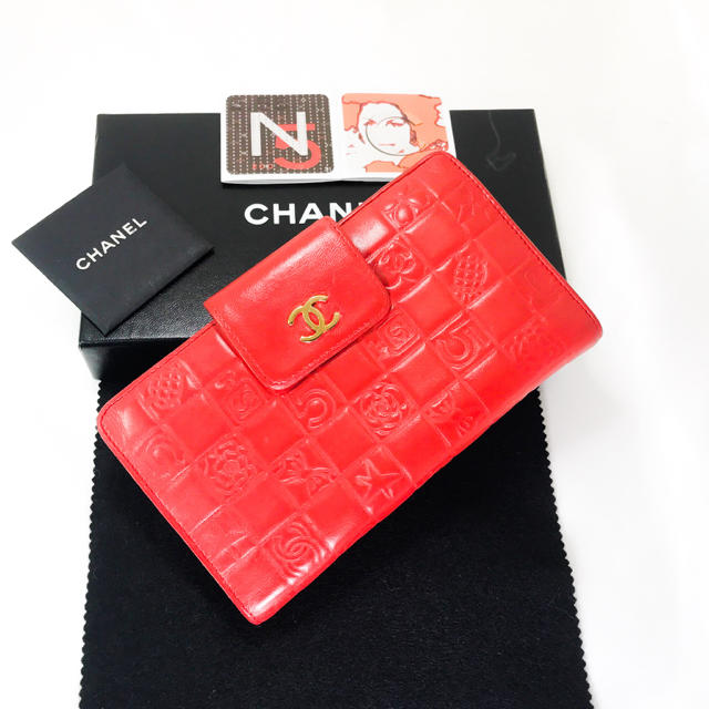 CHANEL(シャネル)のCHANEL アイコンライン ガマ口長財布 レディースのファッション小物(財布)の商品写真