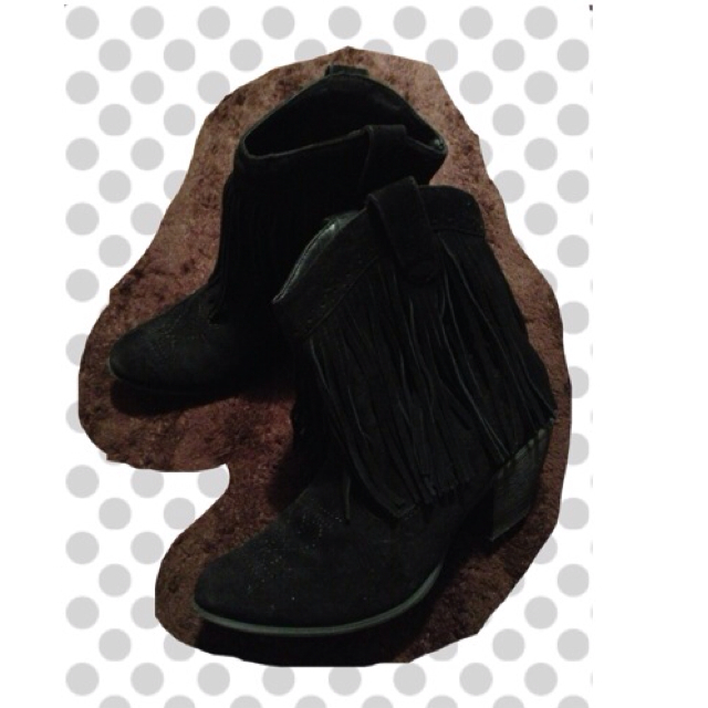 ペタンコブーツ〔黒〕 レディースの靴/シューズ(ブーツ)の商品写真
