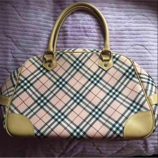 バーバリー(BURBERRY) ボストンバッグ(レディース)(ブルー・ネイビー バーバリー(BURBERRY) ボストンバッグ(レディース)(ブルー・ネイビー