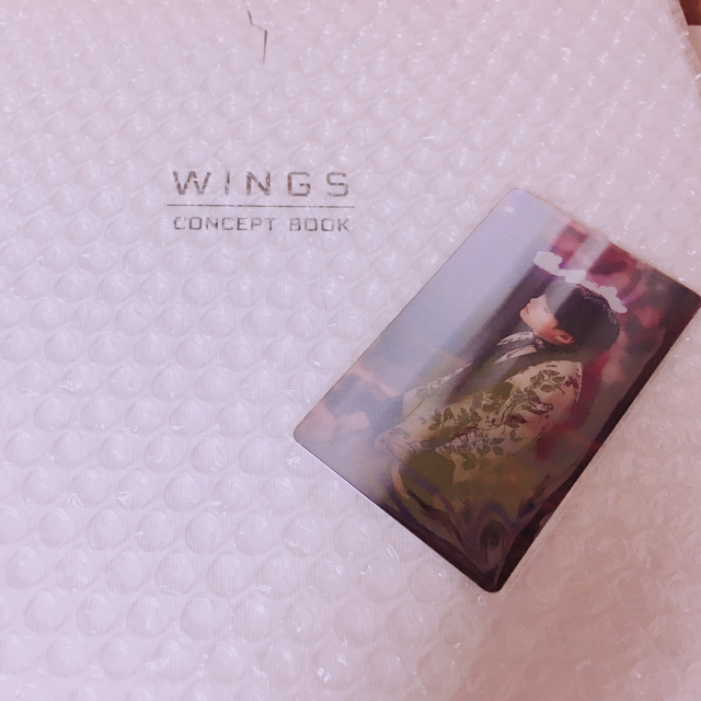 BTS 防弾少年団 WINGS CONCEPT BOOK 未開封