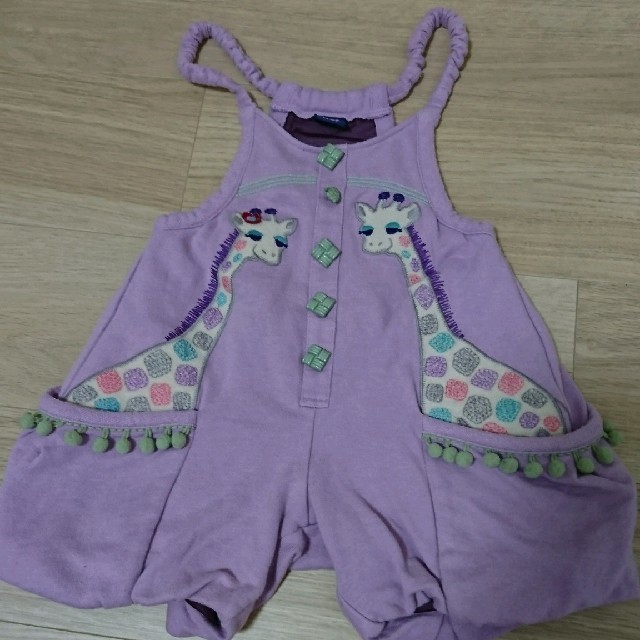 ANNA SUI mini(アナスイミニ)のアナスイミニ サロペット キッズ/ベビー/マタニティのキッズ服女の子用(90cm~)(パンツ/スパッツ)の商品写真